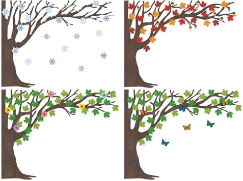 Teacher Created Resources Seasonal Tree Bulletin Board TCR9188