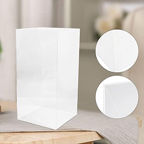 Cube Acrylic Showcase Stand for Collectibles and Art Displays