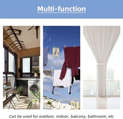 Stainless Steel Curtain Rod Set 164 FT for Windows and Art Displays
