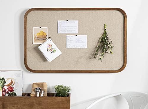 Kate and Laurel Hutton Pinboard 20x30 Rustic Brown