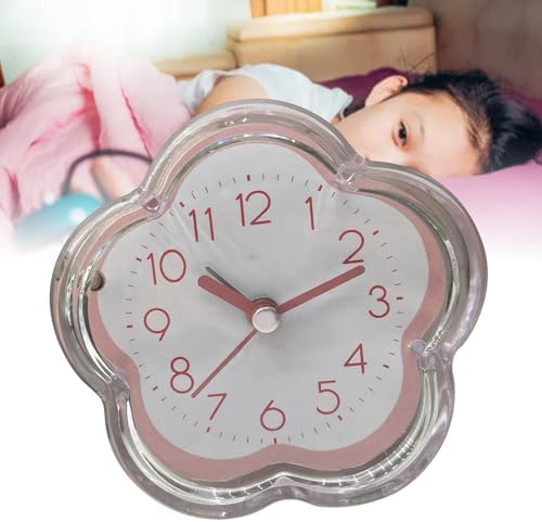 Hztyyier Flower Shape Alarm Clock for Kids