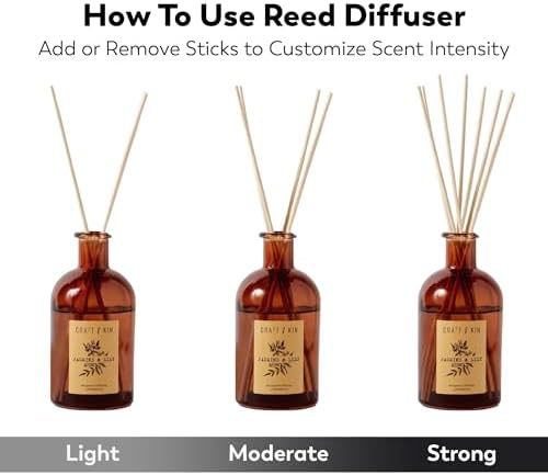 Craft Kin Jasmine Lily Reed Diffuser Set