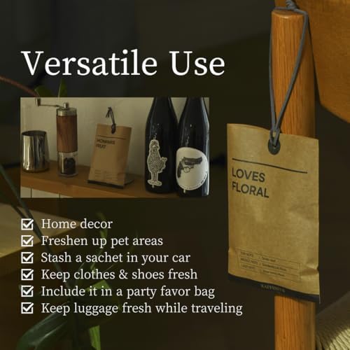 Long-Lasting Eco-Friendly Perfume Sachet for Home and Car Use