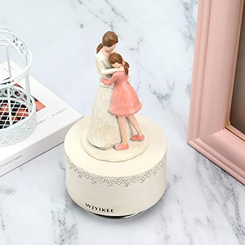 Music Box Mom Gift Daughters Unique Sculpted Musical Figure
