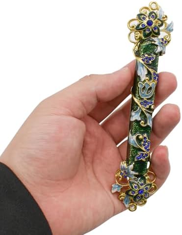 MrMrKura Mezuzah Scroll Door Ornament Dark Green