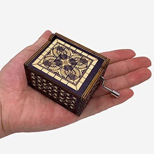 Youre My Sunshine Wood Music Box Antique Engraved Romantic Gift for Lover