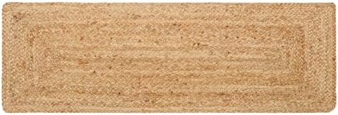 FRELISH DECOR Handwoven Jute Area Rug 25x6 Feet