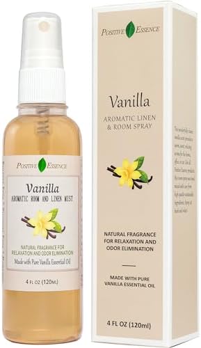 Vanilla Linen Spray Room Fragrance Natural Home Aromatherapy
