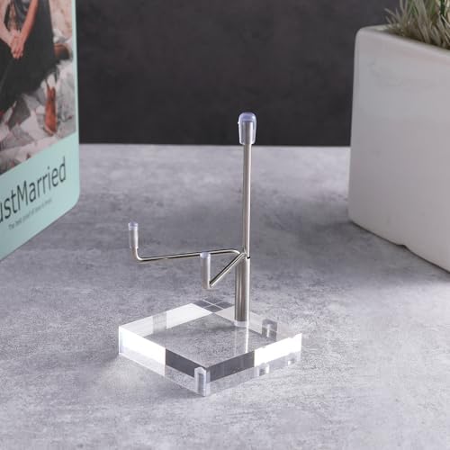 Sibba Adjustable Metal Arms Display Easel Stand with Acrylic Base