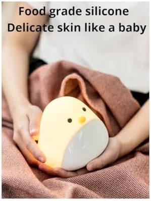 Kids Alarm Clock with Cute Chick Design White