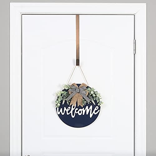 Sattiyrch 15 Inch Wreath Hanger Brushed Copper Steel Hook