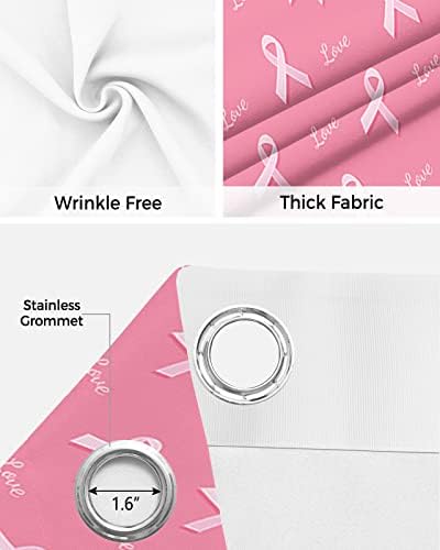 Pink String Doorway Curtains 54x78 Blackout Panels