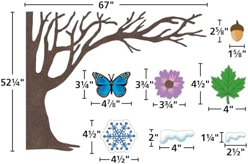 Teacher Created Resources Seasonal Tree Bulletin Board TCR9188