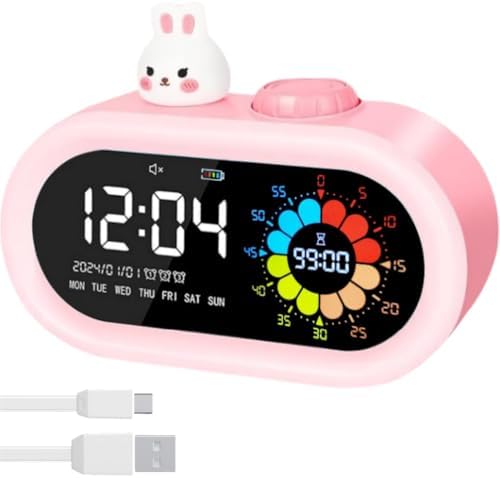 Desk Digital Clock with Countdown Timer for Kids