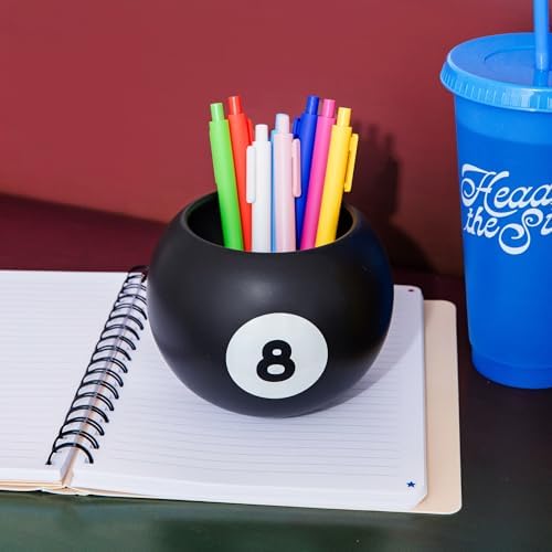 Bando Novelty 8 Ball Flower Vase Retro Ceramic Decor