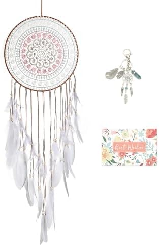 Big Dream Catchers for Wall with White Feather