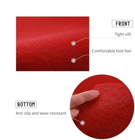 33ft x 30ft Red Carpet Runner for Party and Wedding