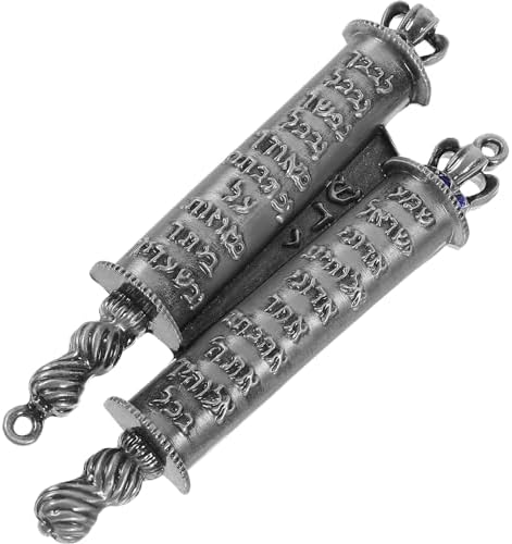 Cabilock Mezuzah Scroll Metal Door Ornament