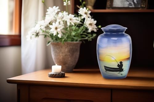 Fishing Urn - Large Capacity Adult Ashes Urn