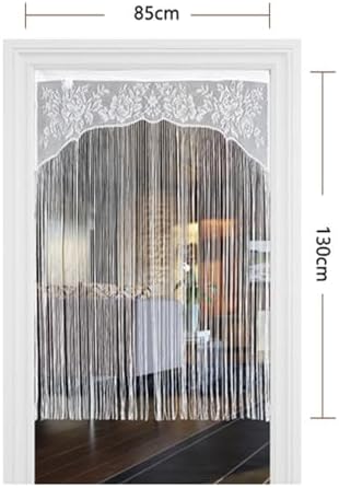 Bestori Lace Tassel Macrame Curtains for Doorways