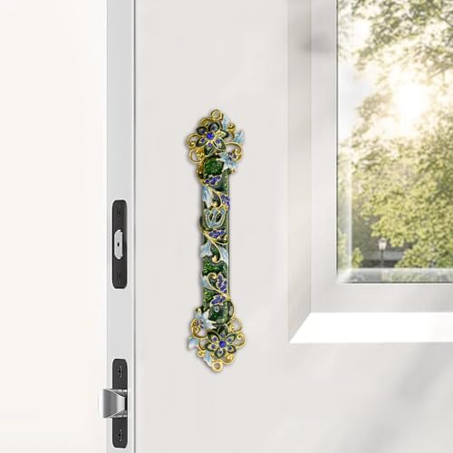 MrMrKura Mezuzah Scroll Door Ornament Dark Green