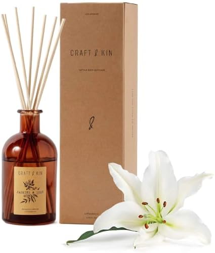 Craft Kin Jasmine Lily Reed Diffuser Set