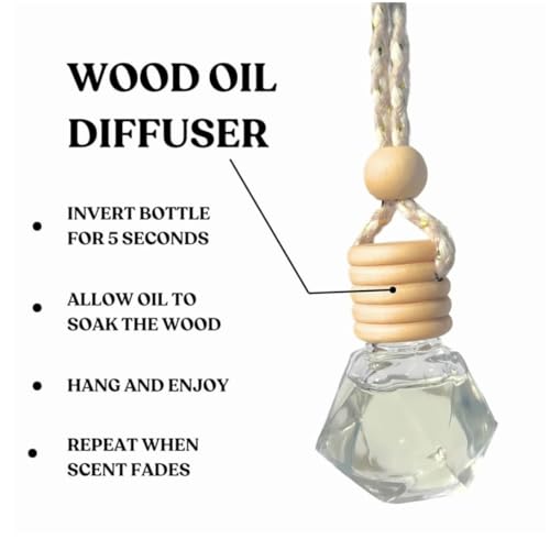 Hily Candles Car Diffuser - Palo Santo Eucalyptus 8ml