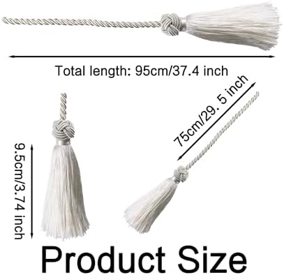 pson A Pair Double Tassel Curtain Holdbacks