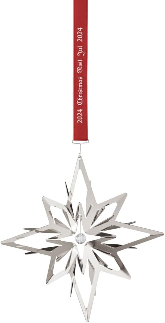 Georg Jensen 2024 Christmas Mobile in Palladium Plated Brass