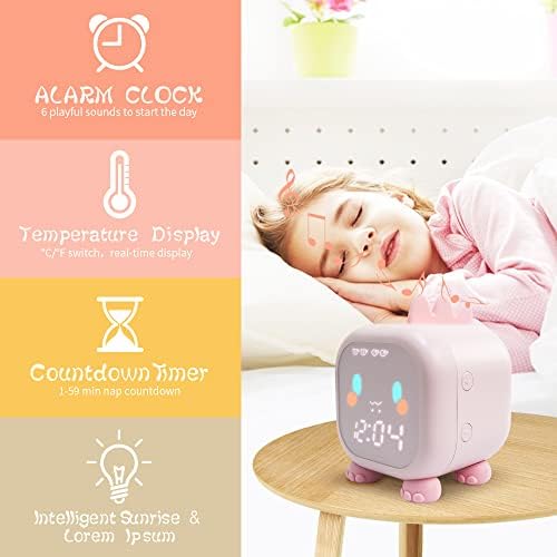 Cute Dinosaur Alarm Clock for Kids Bedroom