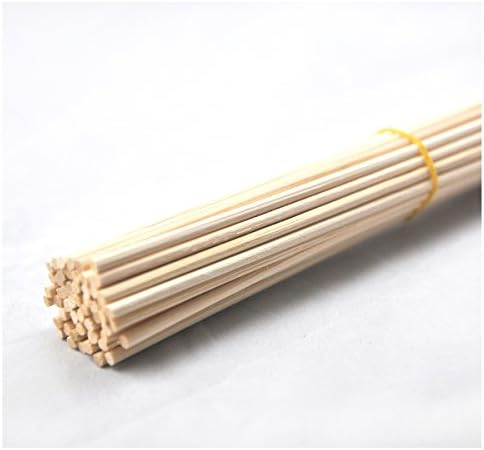 50 Piece Rattan Reed Diffuser Sticks 3mm Natural