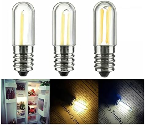 10Pcs Dimmable Mini E14 E12 LED Filament Light Bulbs Warm Cold White 220V