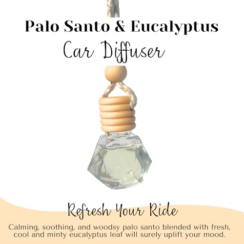 Hily Candles Car Diffuser - Palo Santo Eucalyptus 8ml
