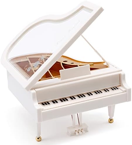 Piano Music Box Wind Up Musical Box for Girls Birthday Gift