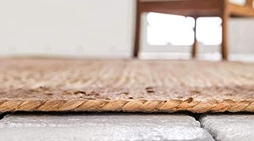 FRELISH DECOR Handwoven Jute Area Rug 25x6 Feet
