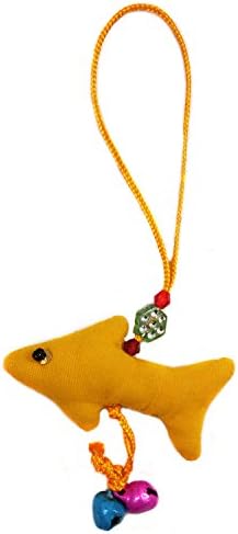 Handcrafted Fish Ornament Car Mirror Hanging Charm