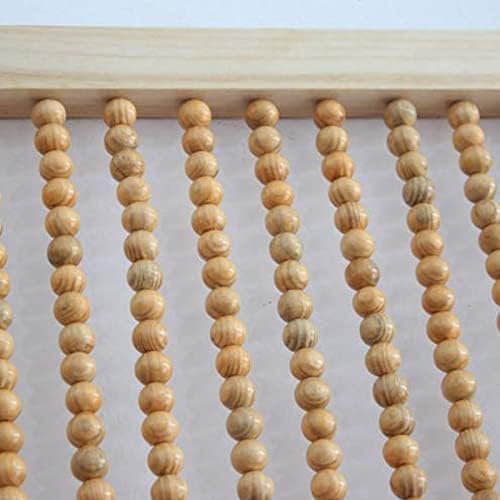 Beads Curtain Doorways Privacy Wooden Bamboo