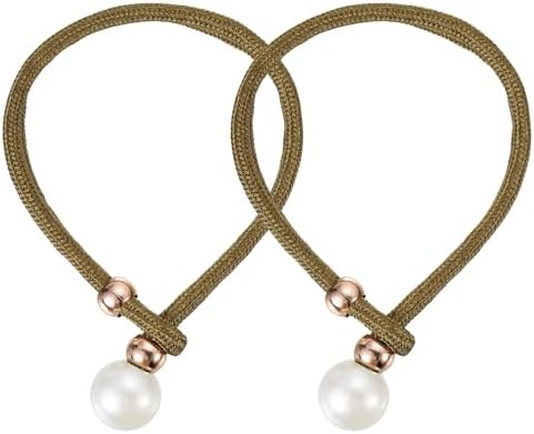 Uxcell Curtain Tieback 2 Pack Coffee Polyester Holdback