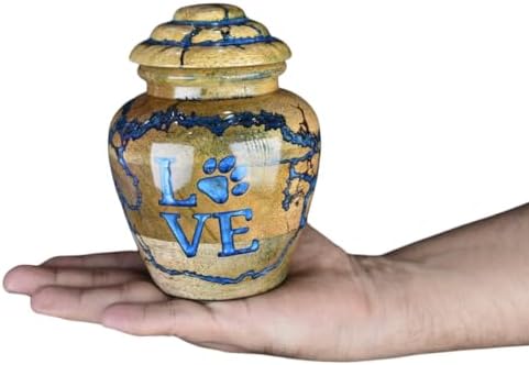 Merit Wooden Craft Cremation Urn for Pets - 20 lbs Capacity