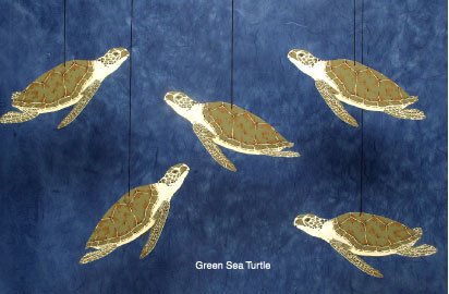Sea Turtles Mobile for Home Decor