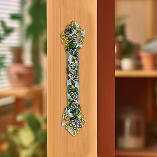 MrMrKura Mezuzah Scroll Door Ornament Dark Green