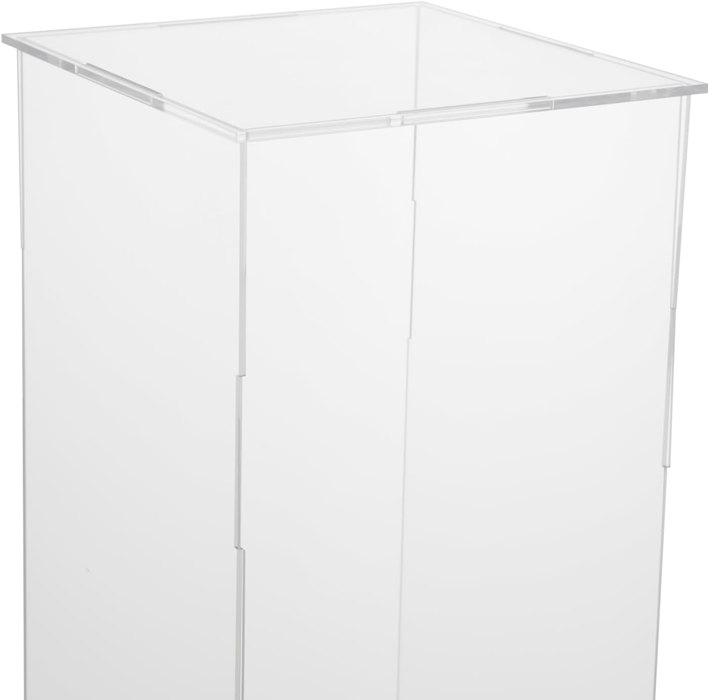 2 Pack Acrylic Pedestal Display for Weddings and Events