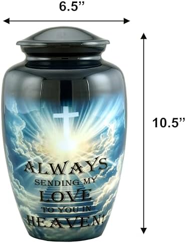 Heaven Urn With Velvet Bag for Adult Ashes