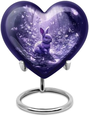 Rabbit Mini Keepsake Urn for Human Ashes 3 Inch