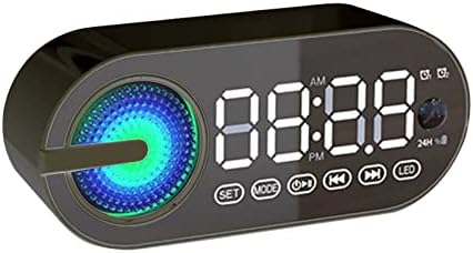 Bluetooth Speaker with Mirror Display and Dual Alarm Mode