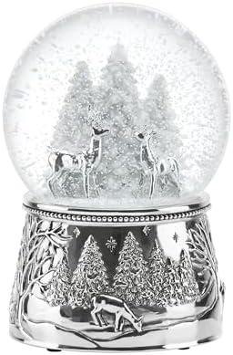 Reed Barton 867074 Musical Snow Globe Christmas Decor