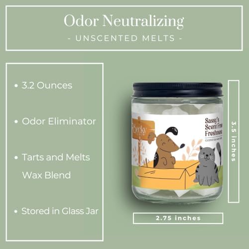 Pet Odor Eliminator Unscented Wax Melts for Home