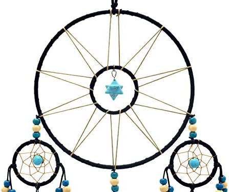 Urdeoms Large Black Dream Catcher Wall Decor