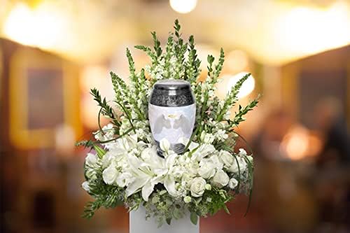 Guardian Angel Cremation Urn for Women - Handcrafted