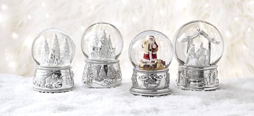 Reed Barton 867074 Musical Snow Globe Christmas Decor